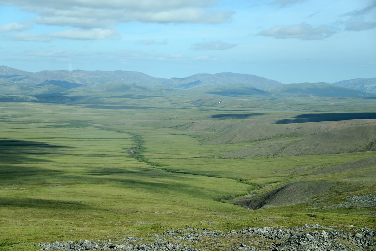 18E Richardson Mountains Just Before The Yukon Northwest Territories Border From Dempster Highway On Day Tour From Inuvik To Arctic Circle